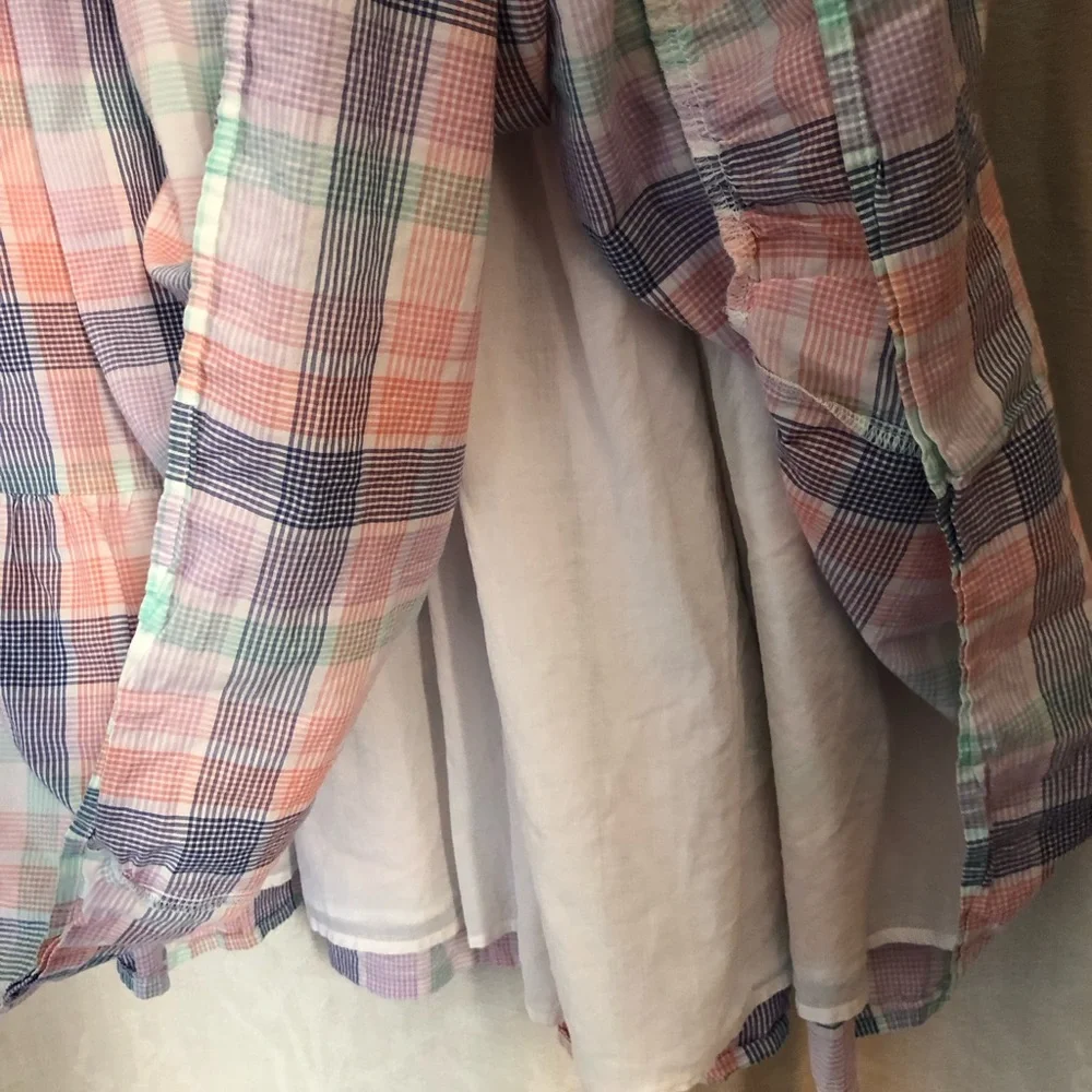 J. Crew Multicolor Plaid Dress - Picture 7 of 7